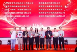 热烈祝贺我司在芯时光2023年市场风云榜中荣获十佳跨越周期分销商奖项！